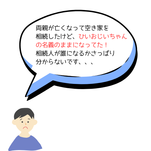 困っている人